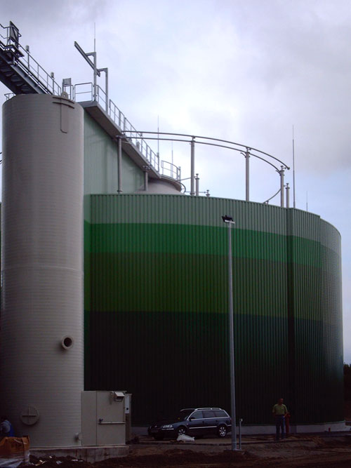 Desulphurization plant in Hungary for 1300 m³/h.